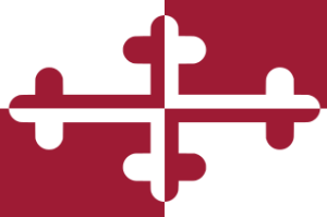 Flagge Marylands während des Bürgerkrieges