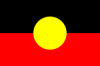 Flagge der Aborigines